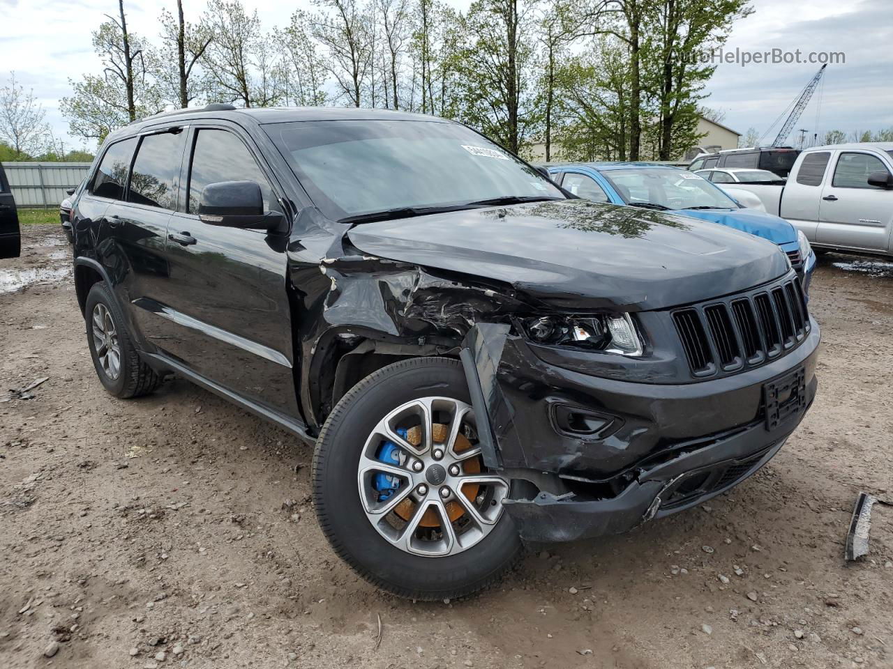 2014 Jeep Grand Cherokee Limited Black vin: 1C4RJFBG5EC448421