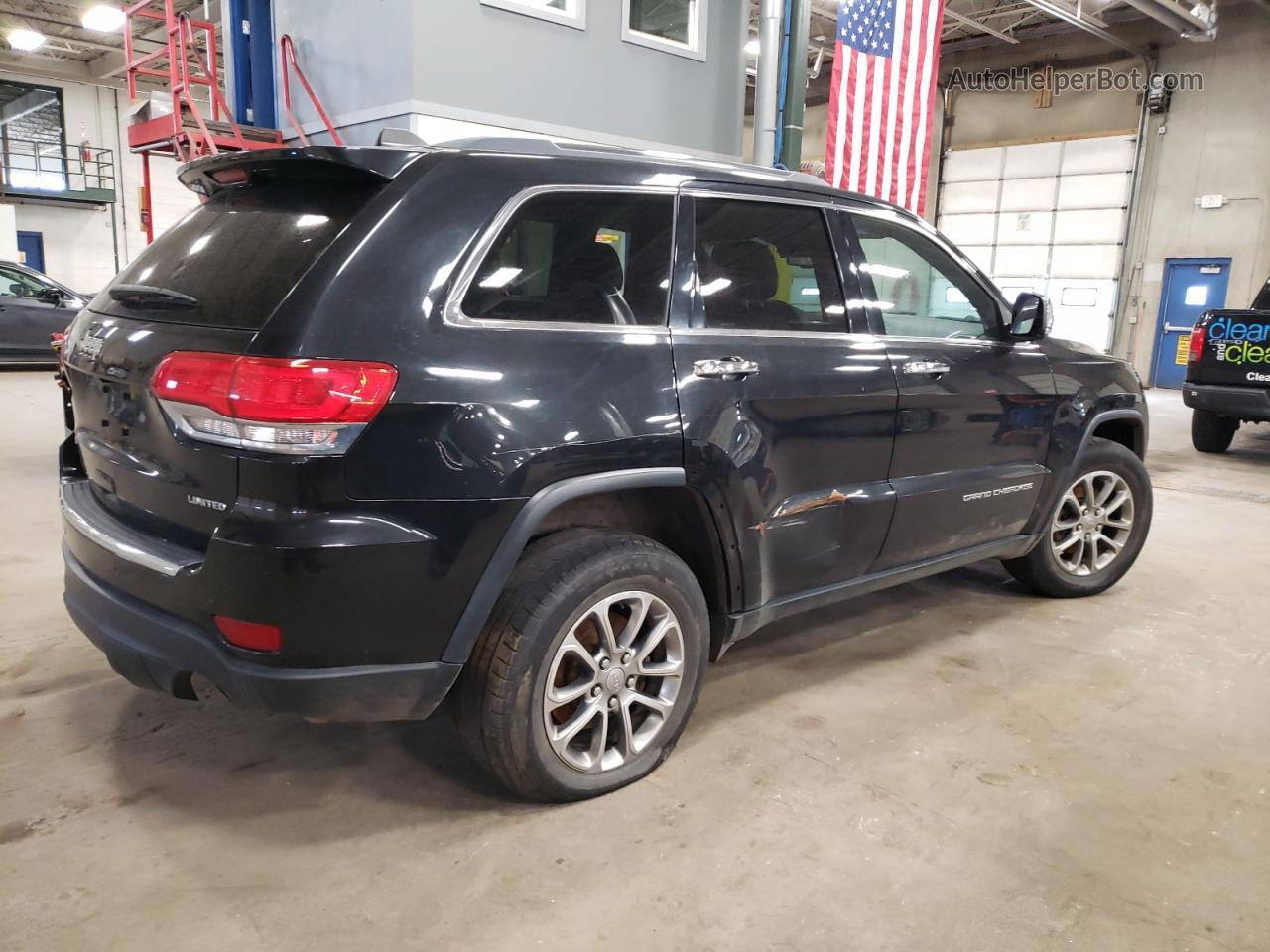 2014 Jeep Grand Cherokee Limited Черный vin: 1C4RJFBG5EC583804