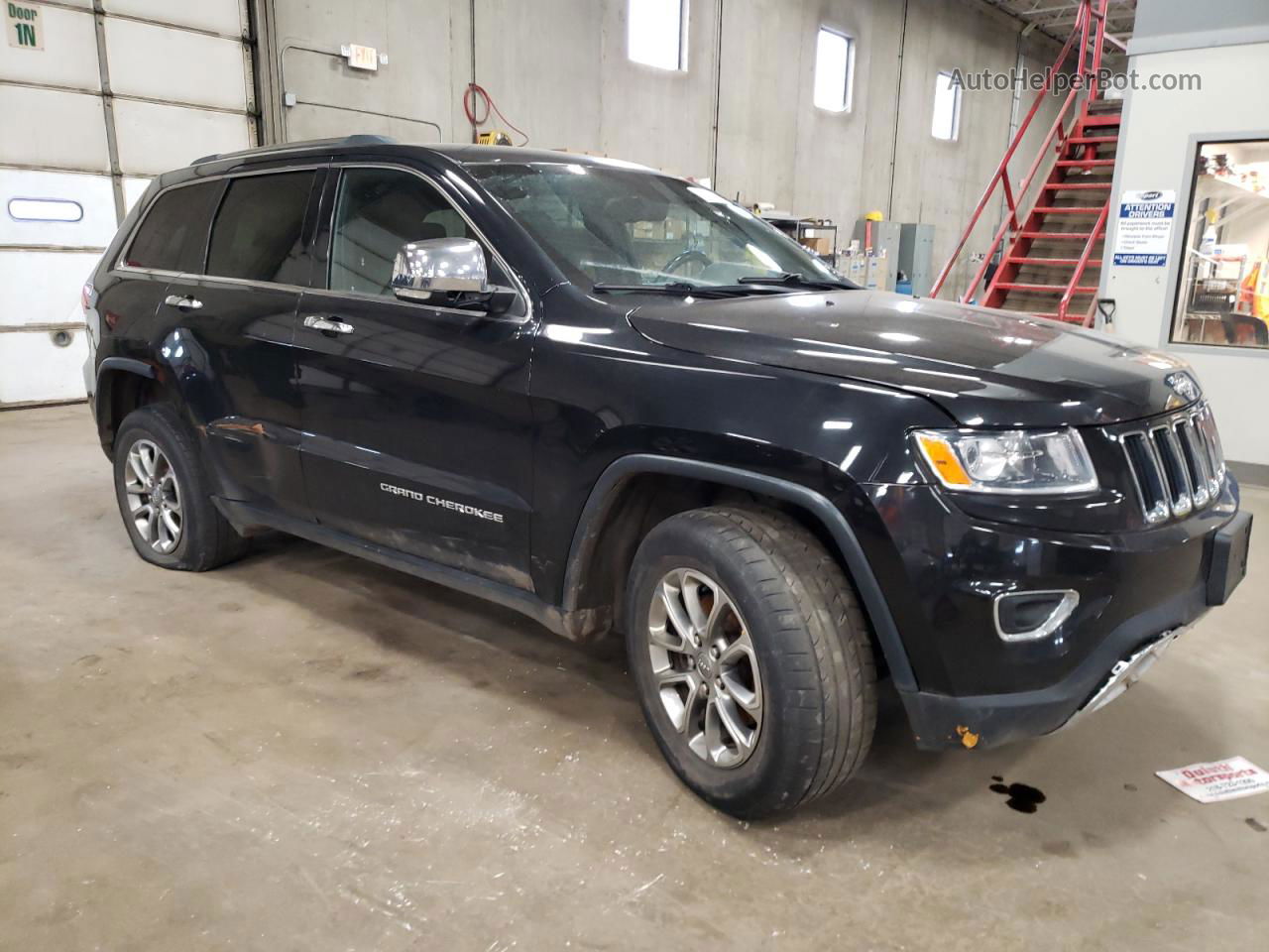 2014 Jeep Grand Cherokee Limited Черный vin: 1C4RJFBG5EC583804