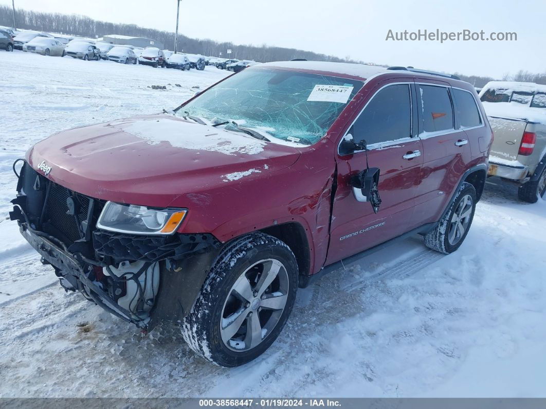 2015 Jeep Grand Cherokee Limited Бордовый vin: 1C4RJFBG5FC106923