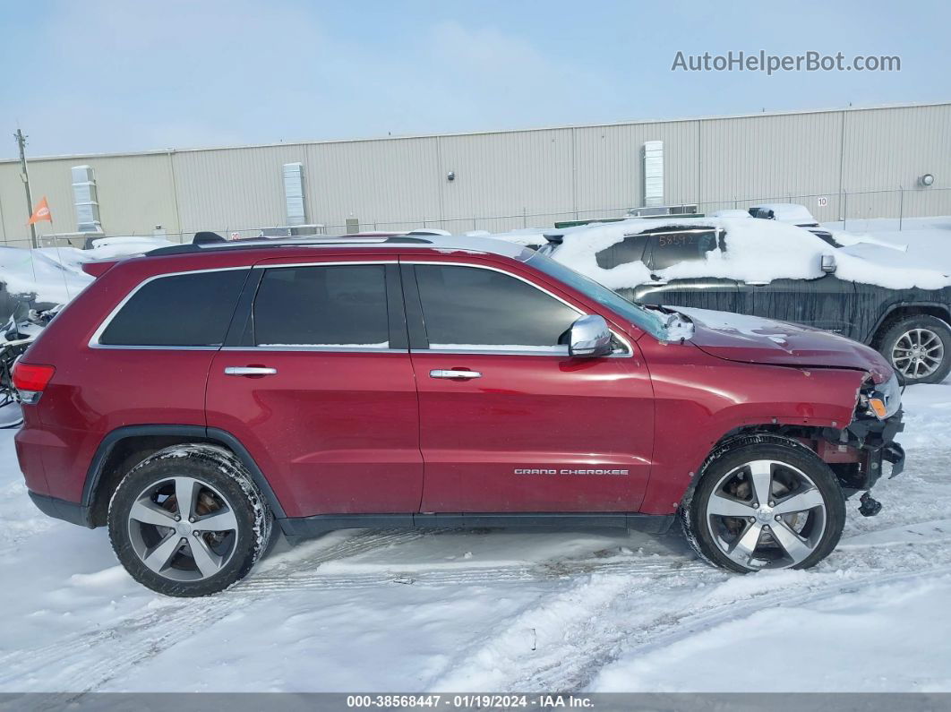 2015 Jeep Grand Cherokee Limited Бордовый vin: 1C4RJFBG5FC106923