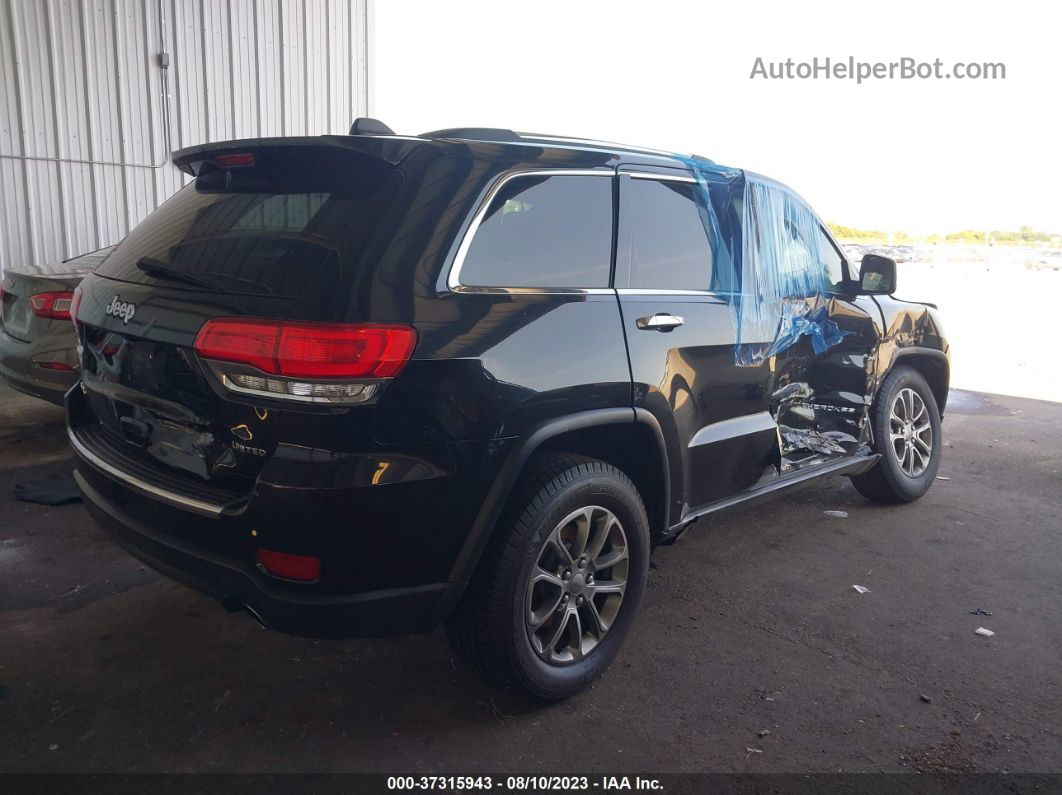 2015 Jeep Grand Cherokee Limited Black vin: 1C4RJFBG5FC650399