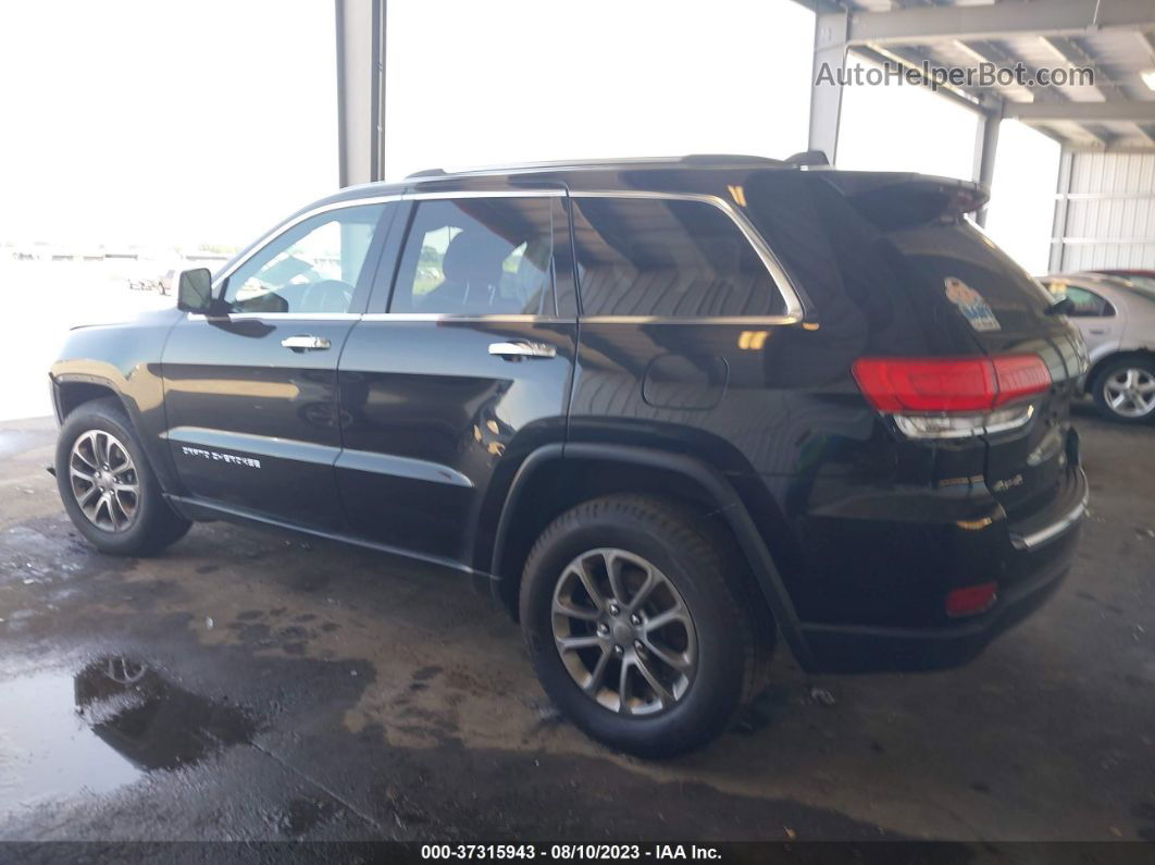 2015 Jeep Grand Cherokee Limited Black vin: 1C4RJFBG5FC650399