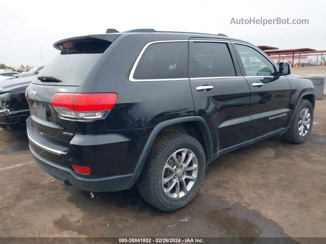 2015 Jeep Grand Cherokee Limited Черный vin: 1C4RJFBG5FC831146