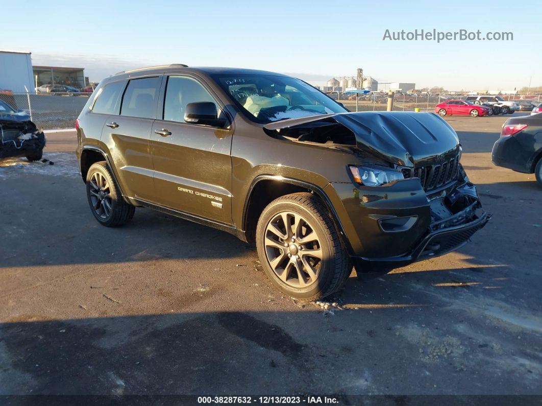 2017 Jeep Grand Cherokee Limited 75th Anniversary Edition 4x4 Зеленый vin: 1C4RJFBG5HC608656