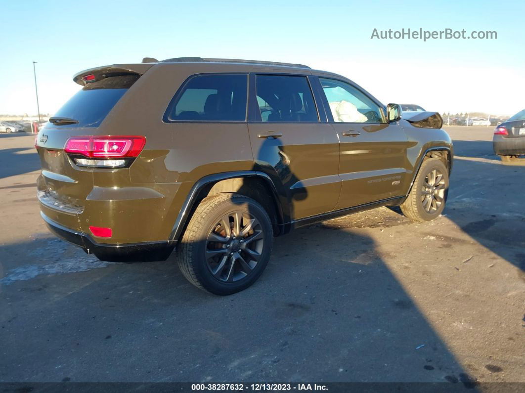 2017 Jeep Grand Cherokee Limited 75th Anniversary Edition 4x4 Green vin: 1C4RJFBG5HC608656