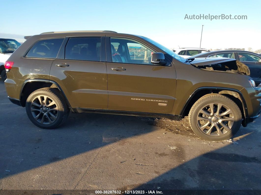 2017 Jeep Grand Cherokee Limited 75th Anniversary Edition 4x4 Green vin: 1C4RJFBG5HC608656