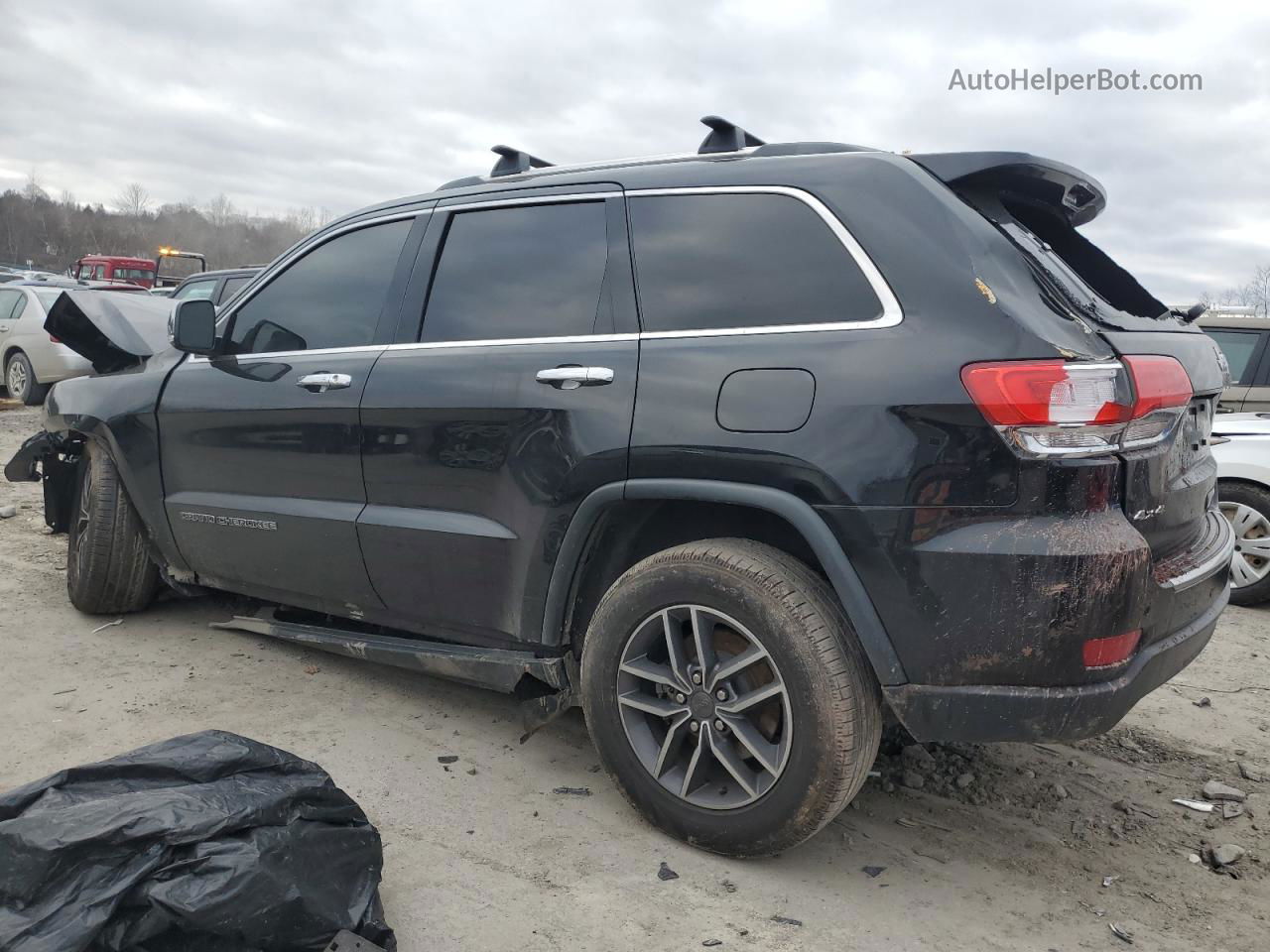 2019 Jeep Grand Cherokee Limited Черный vin: 1C4RJFBG5KC640319