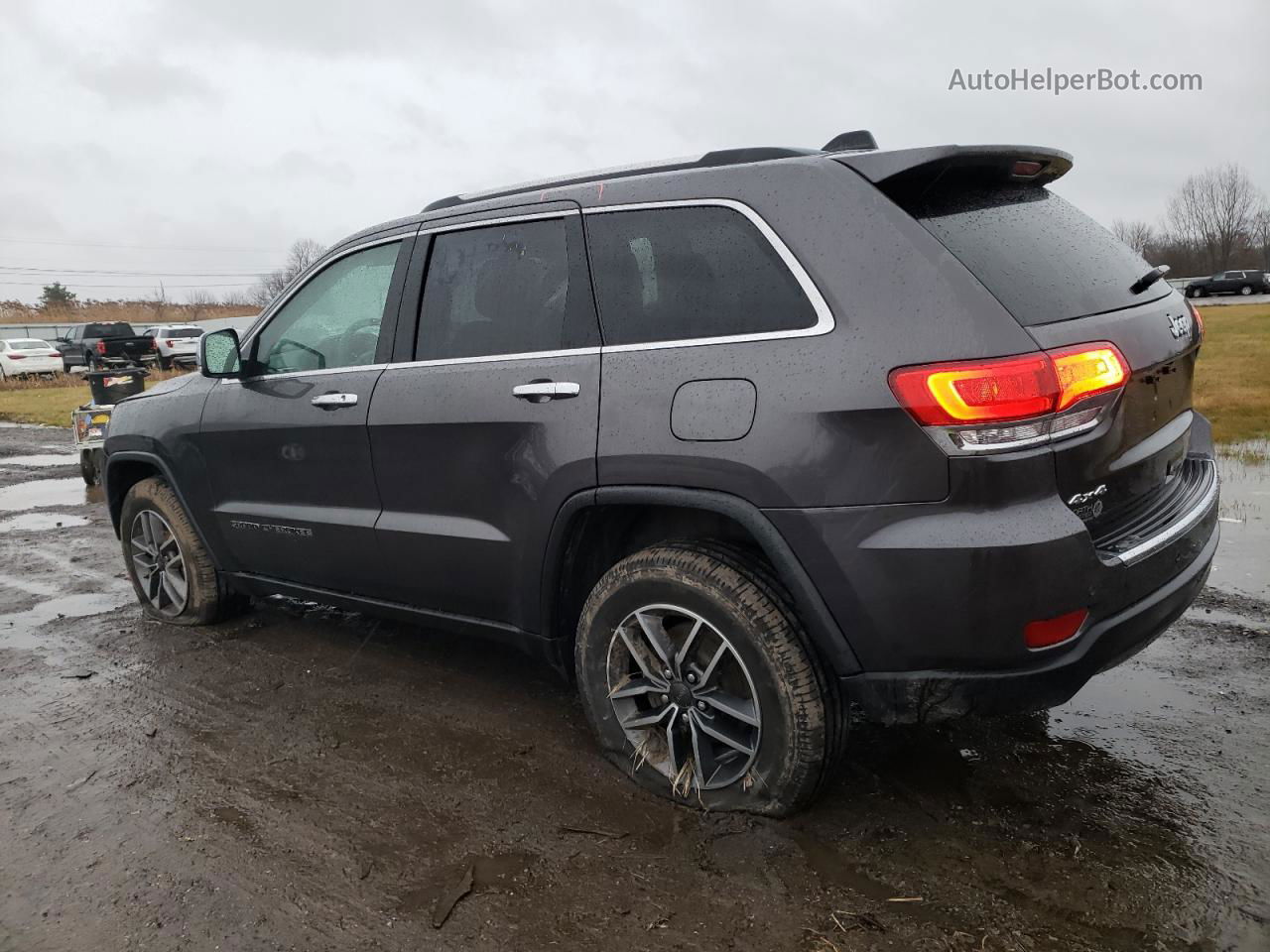 2019 Jeep Grand Cherokee Limited Gray vin: 1C4RJFBG5KC706738