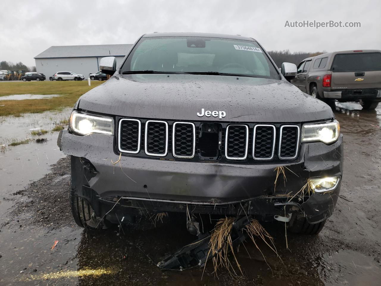 2019 Jeep Grand Cherokee Limited Gray vin: 1C4RJFBG5KC706738