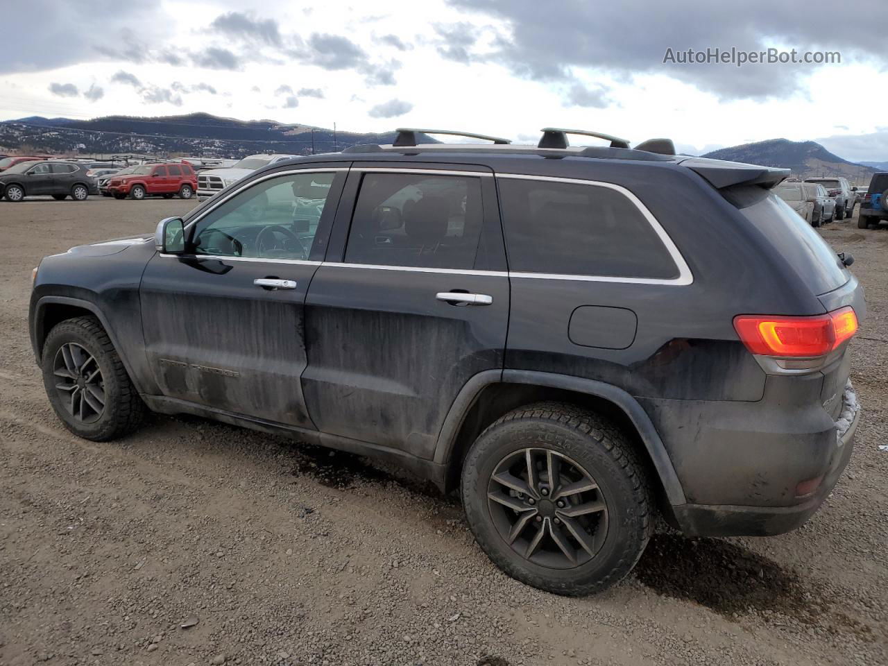 2019 Jeep Grand Cherokee Limited Черный vin: 1C4RJFBG5KC712314