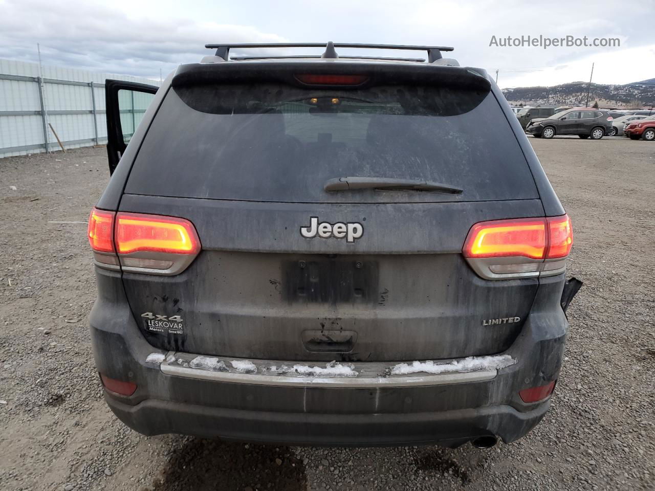 2019 Jeep Grand Cherokee Limited Черный vin: 1C4RJFBG5KC712314