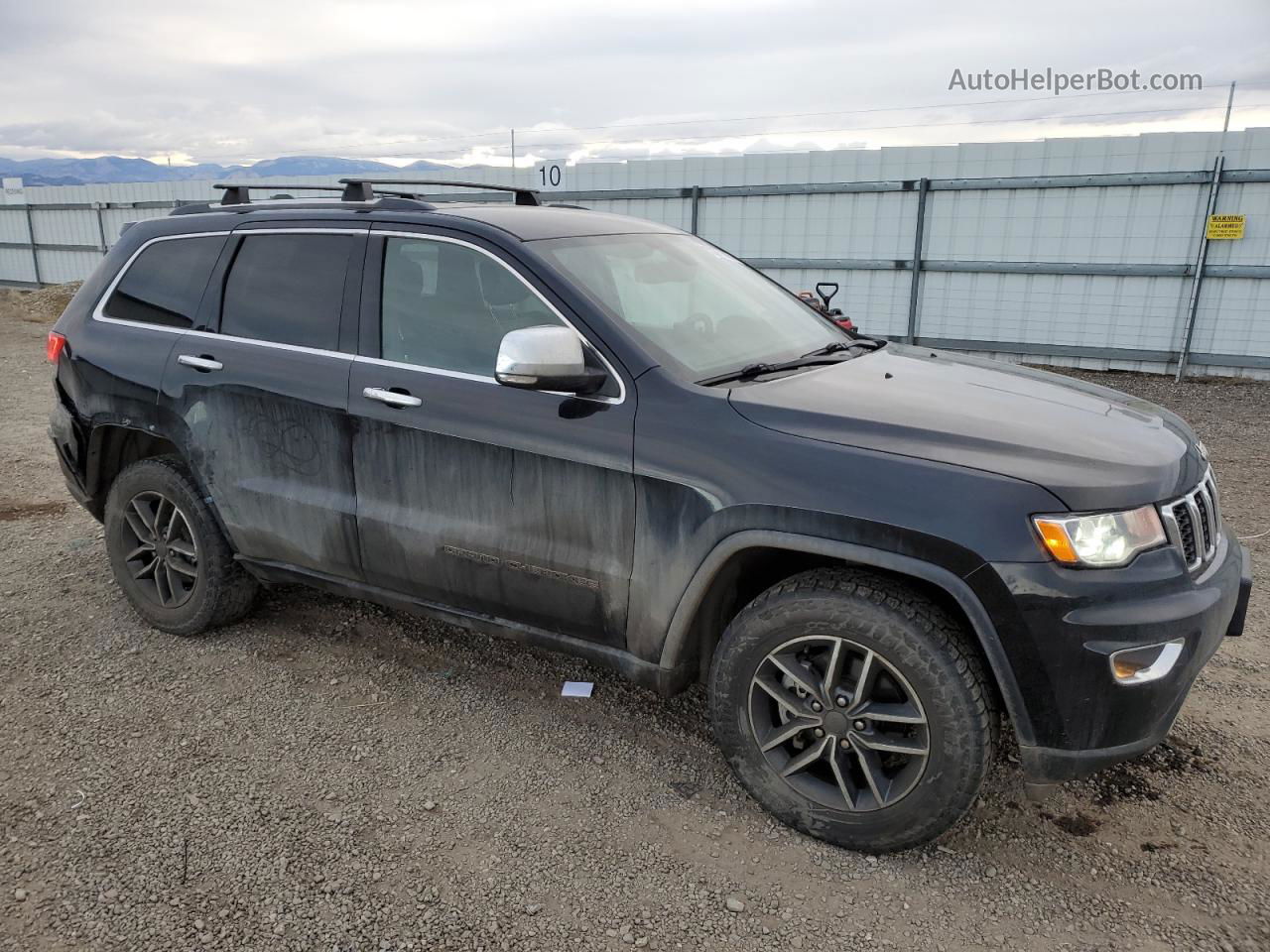 2019 Jeep Grand Cherokee Limited Black vin: 1C4RJFBG5KC712314