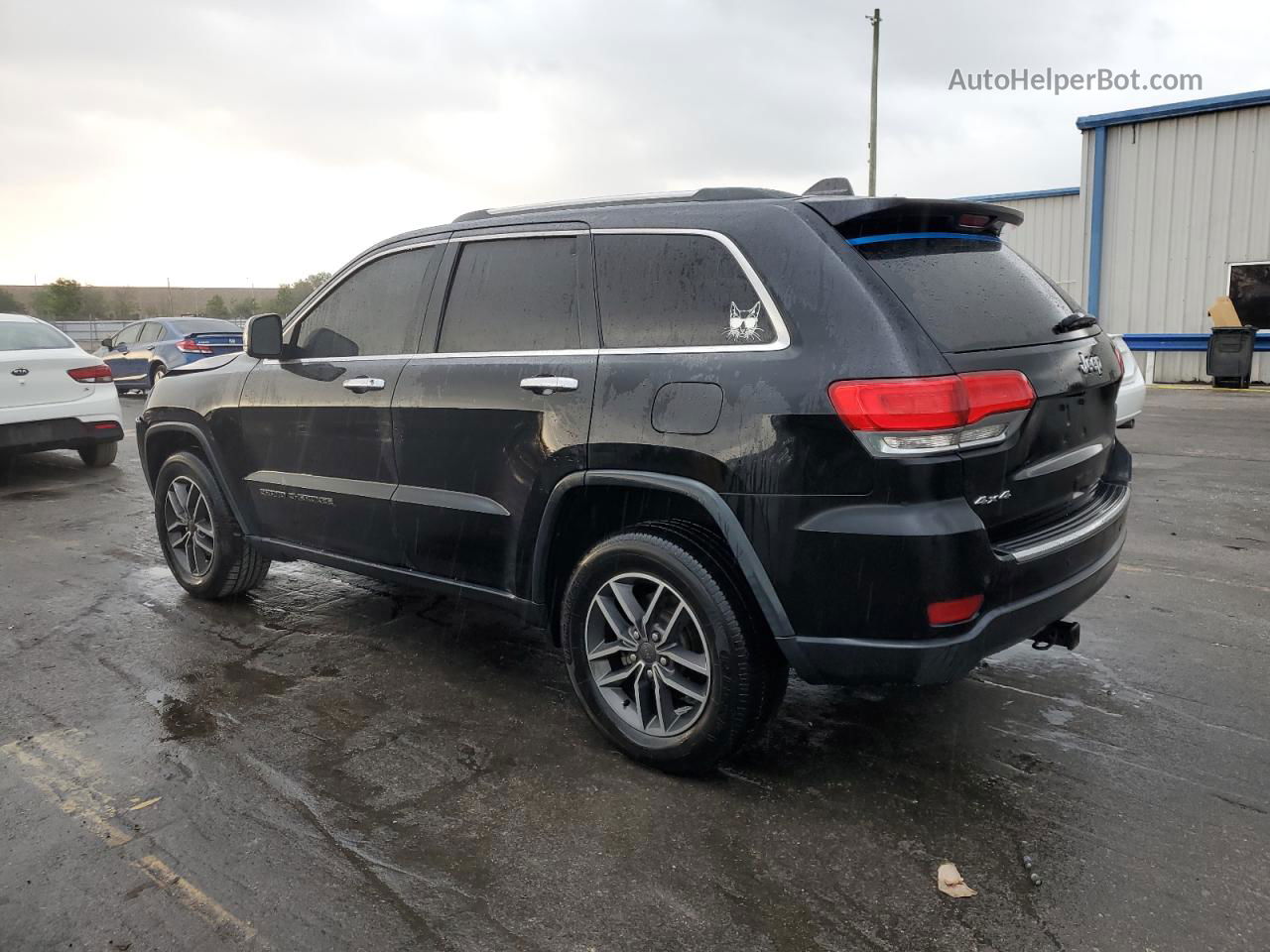 2019 Jeep Grand Cherokee Limited Black vin: 1C4RJFBG5KC725340