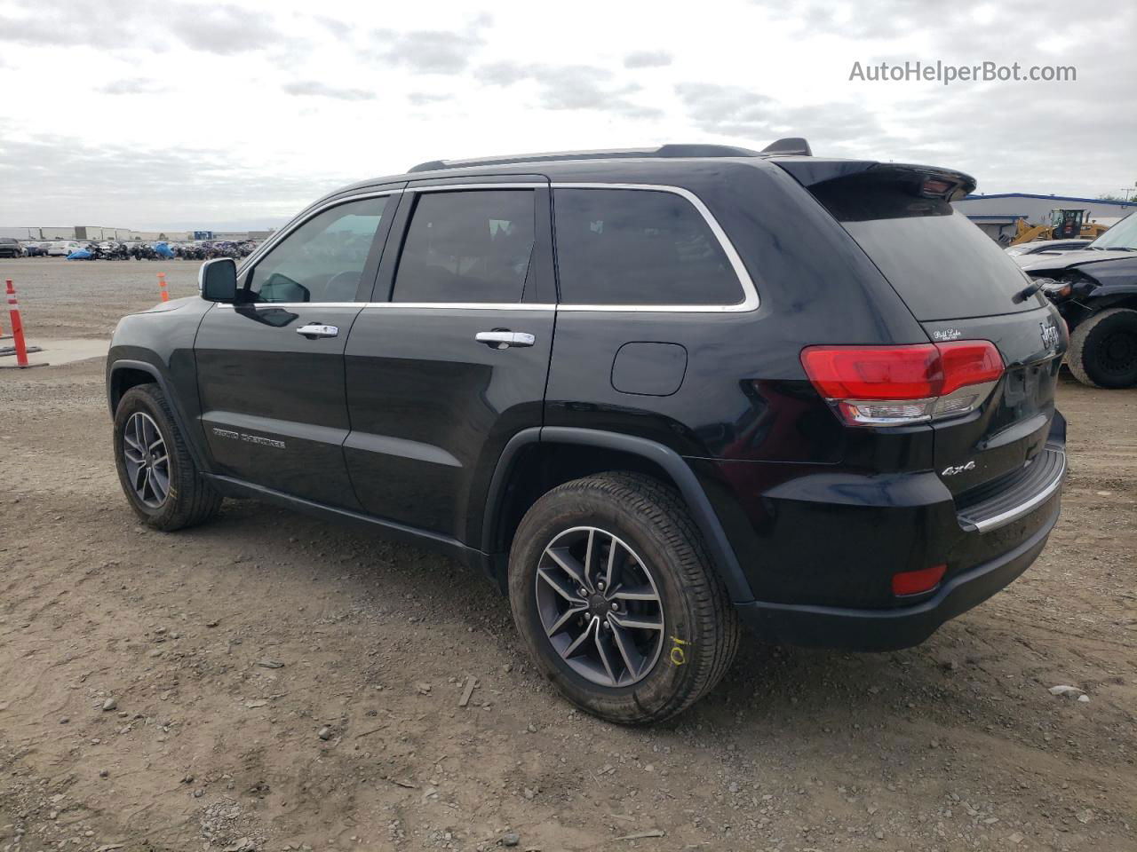 2019 Jeep Grand Cherokee Limited Black vin: 1C4RJFBG5KC749170