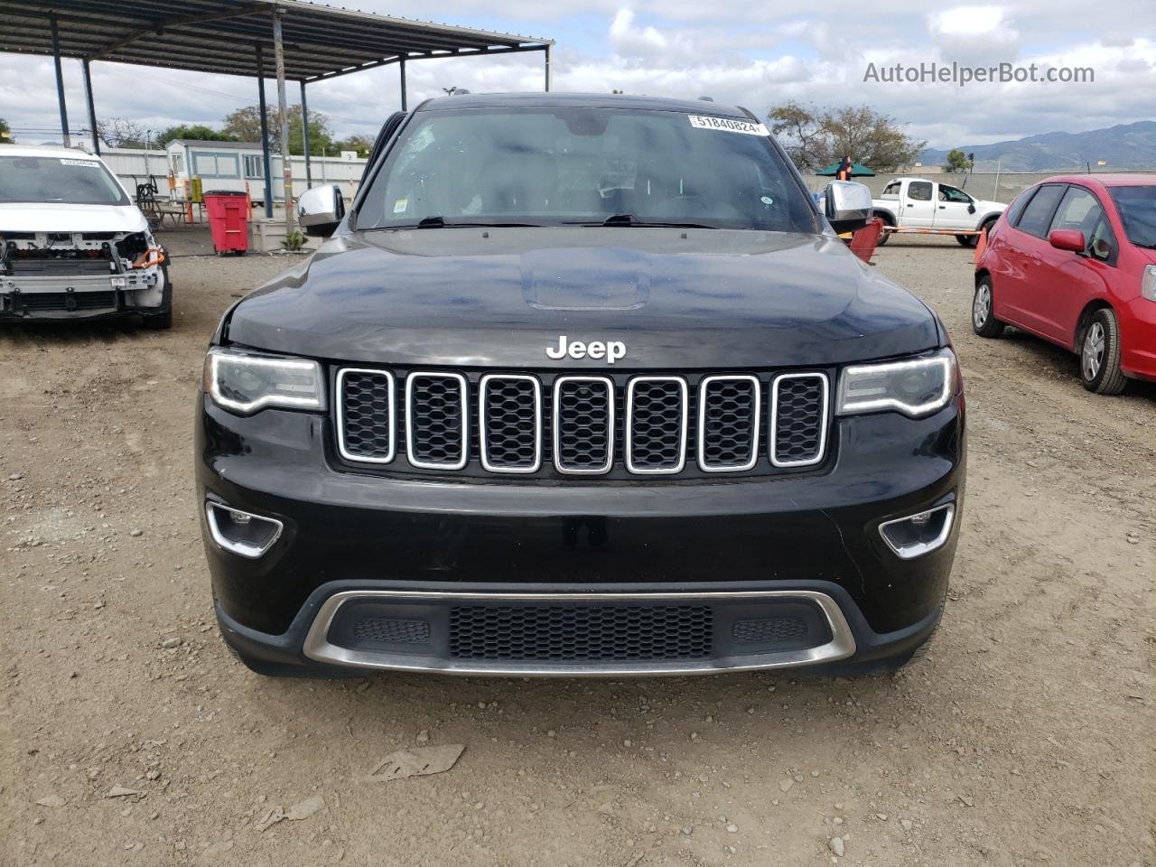 2019 Jeep Grand Cherokee Limited Black vin: 1C4RJFBG5KC749170