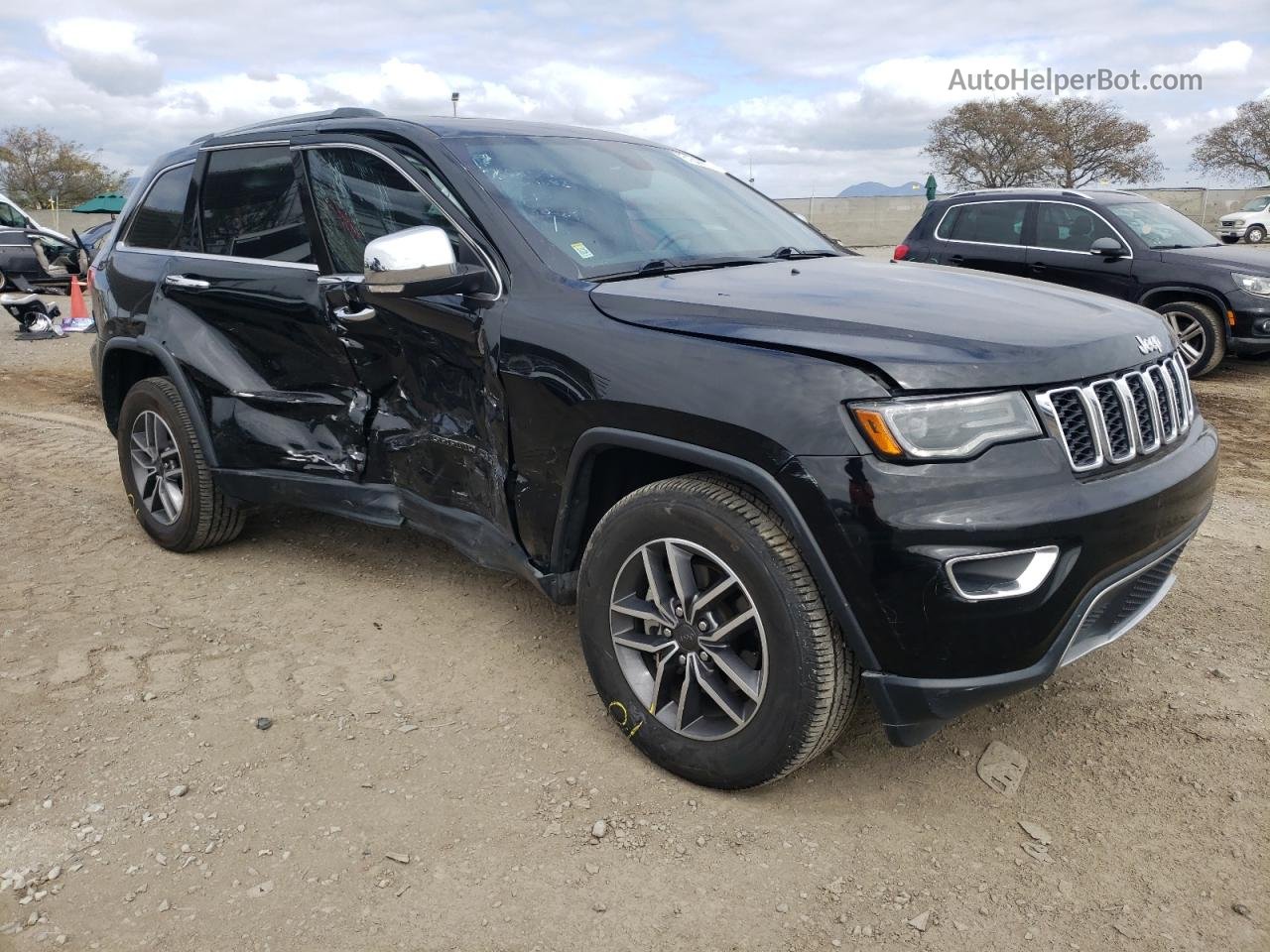 2019 Jeep Grand Cherokee Limited Black vin: 1C4RJFBG5KC749170