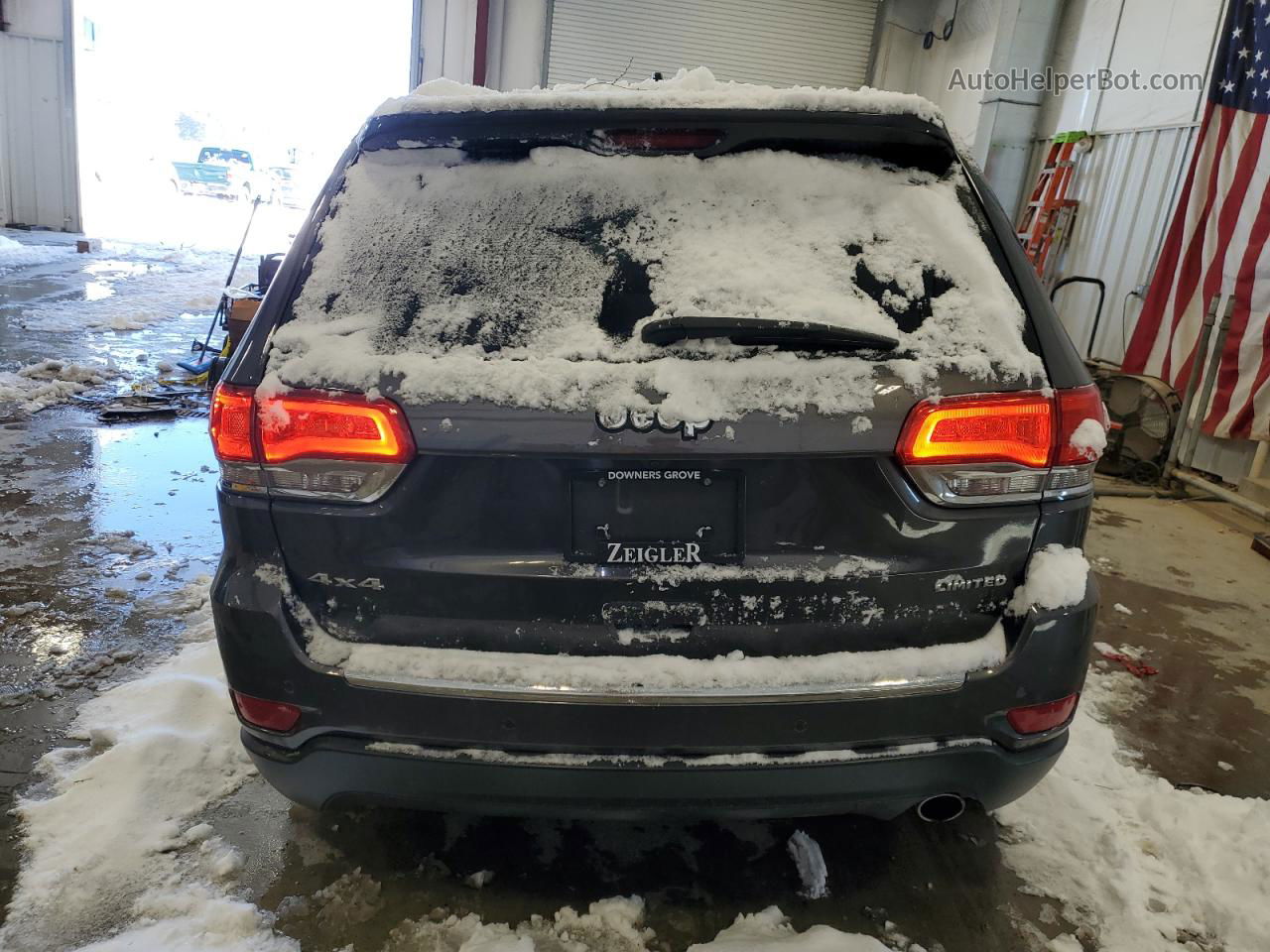 2019 Jeep Grand Cherokee Limited Угольный vin: 1C4RJFBG5KC823364