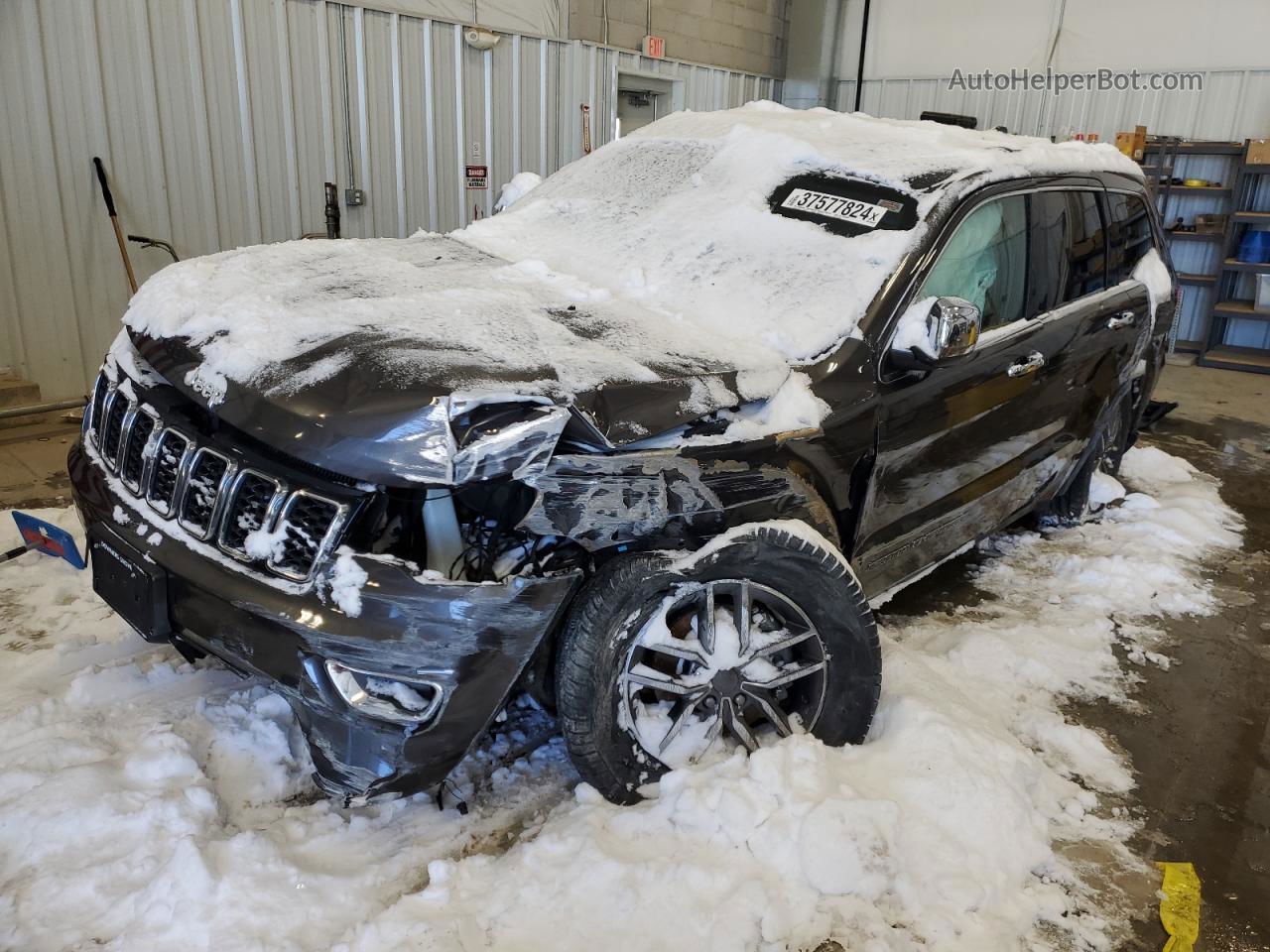 2019 Jeep Grand Cherokee Limited Угольный vin: 1C4RJFBG5KC823364