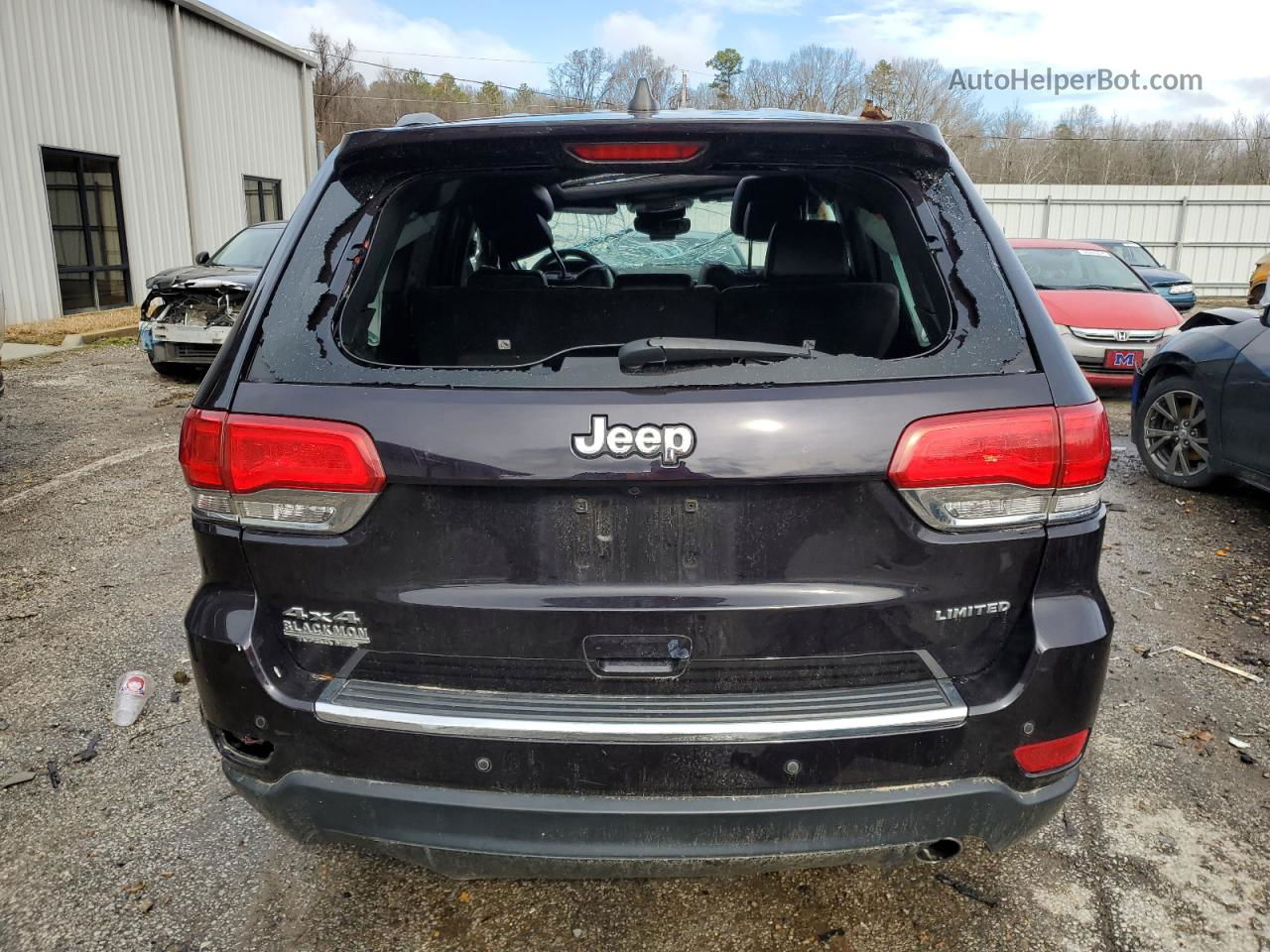 2019 Jeep Grand Cherokee Limited Maroon vin: 1C4RJFBG5KC831271