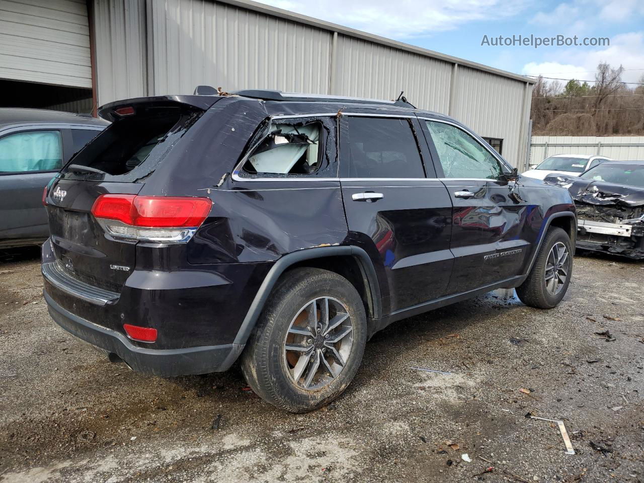 2019 Jeep Grand Cherokee Limited Maroon vin: 1C4RJFBG5KC831271