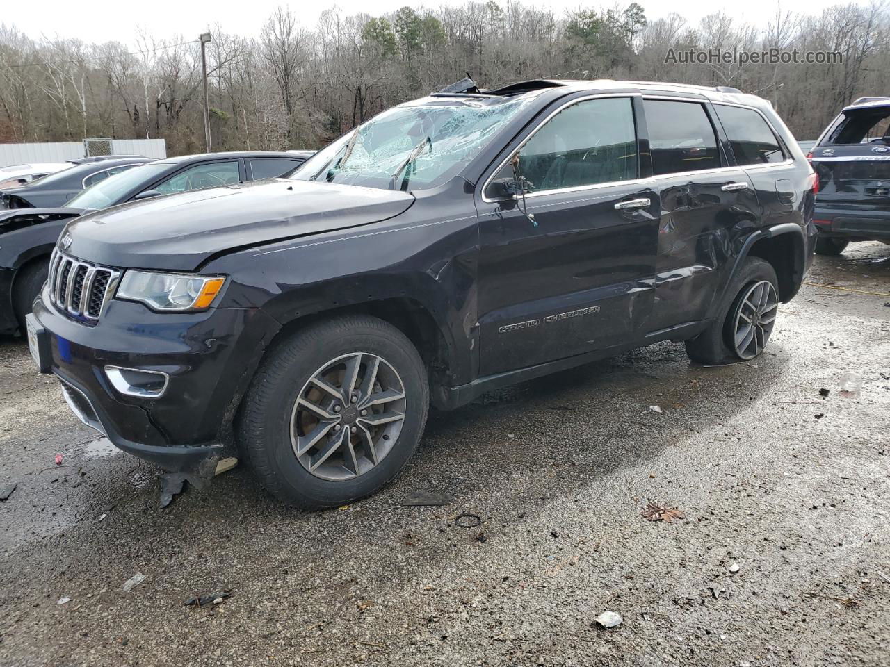 2019 Jeep Grand Cherokee Limited Maroon vin: 1C4RJFBG5KC831271