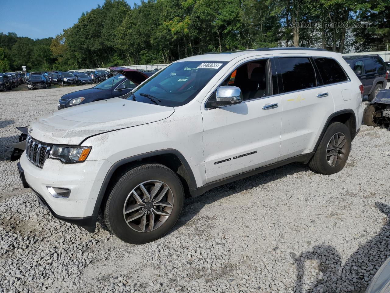 2021 Jeep Grand Cherokee Limited White vin: 1C4RJFBG5MC510088