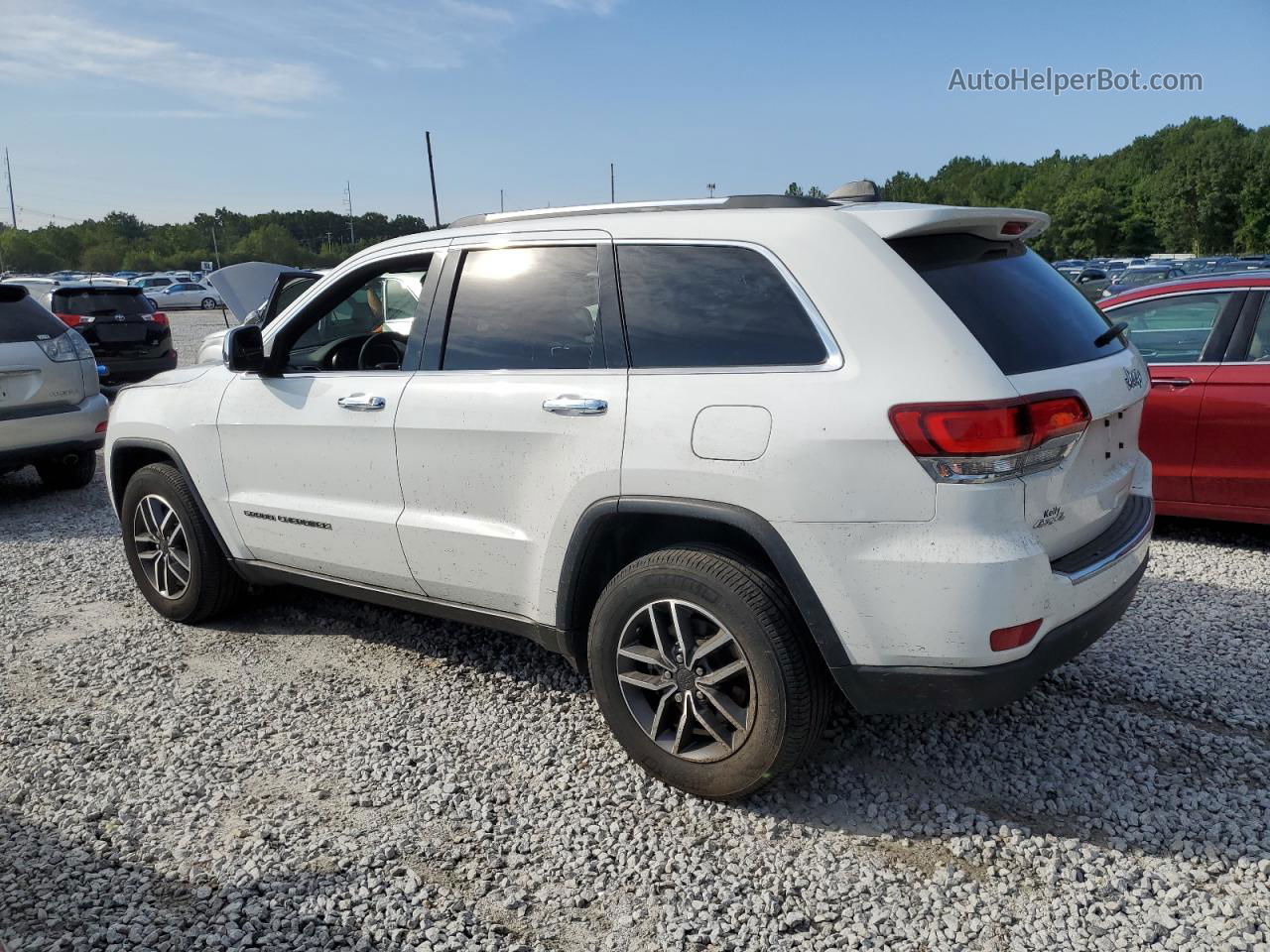 2021 Jeep Grand Cherokee Limited White vin: 1C4RJFBG5MC510088