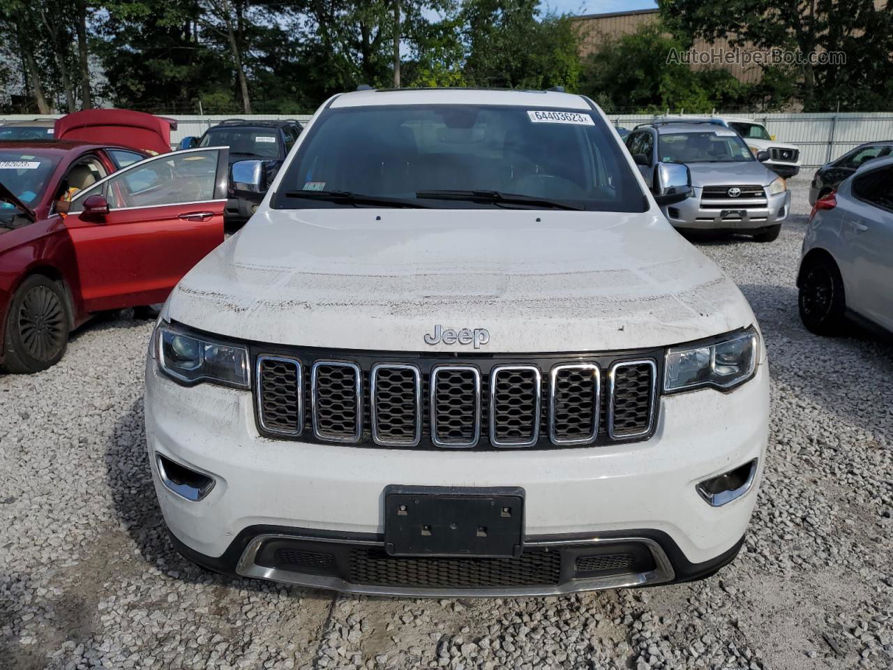 2021 Jeep Grand Cherokee Limited White vin: 1C4RJFBG5MC510088