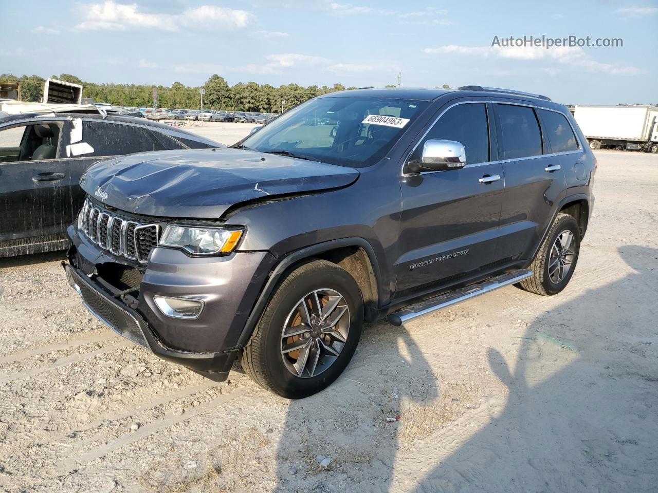 2021 Jeep Grand Cherokee Limited Gray vin: 1C4RJFBG5MC536559