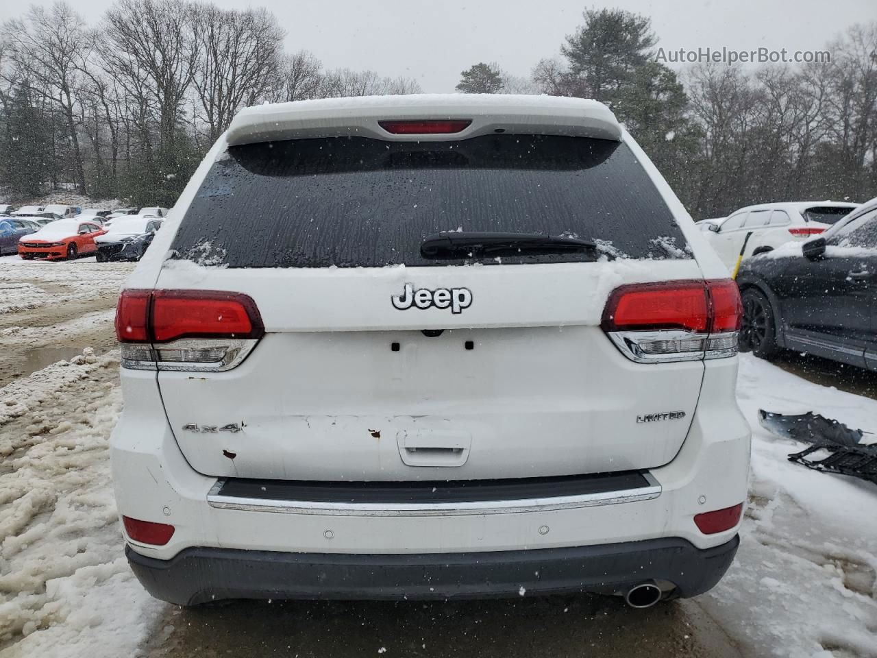 2021 Jeep Grand Cherokee Limited White vin: 1C4RJFBG5MC620431