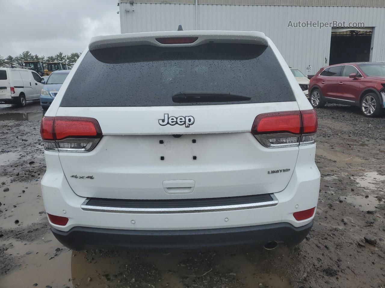 2021 Jeep Grand Cherokee Limited White vin: 1C4RJFBG5MC653154