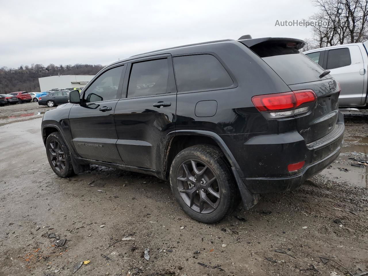 2021 Jeep Grand Cherokee Limited Черный vin: 1C4RJFBG5MC779062