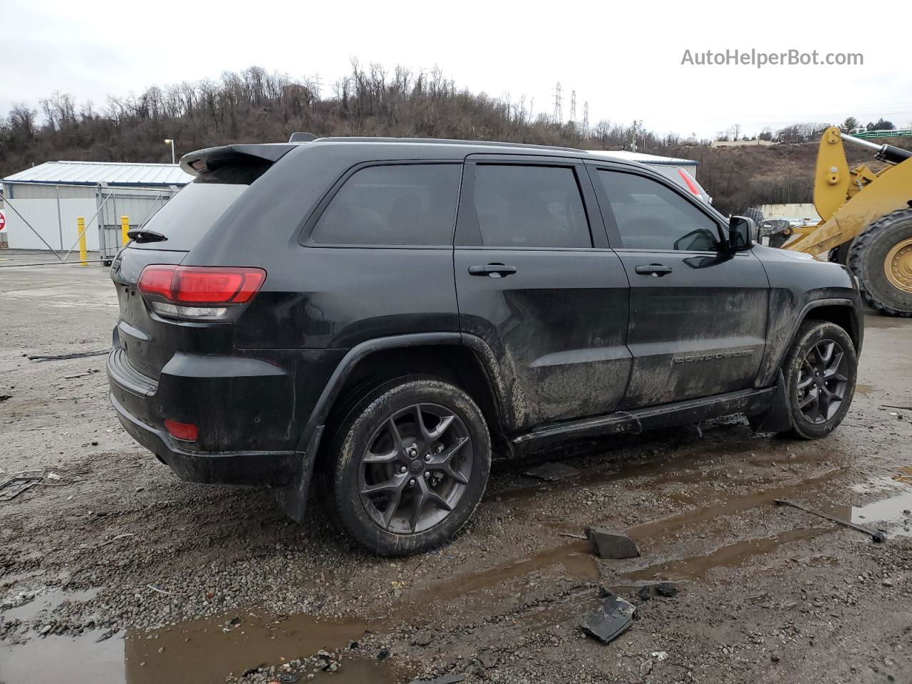 2021 Jeep Grand Cherokee Limited Черный vin: 1C4RJFBG5MC779062