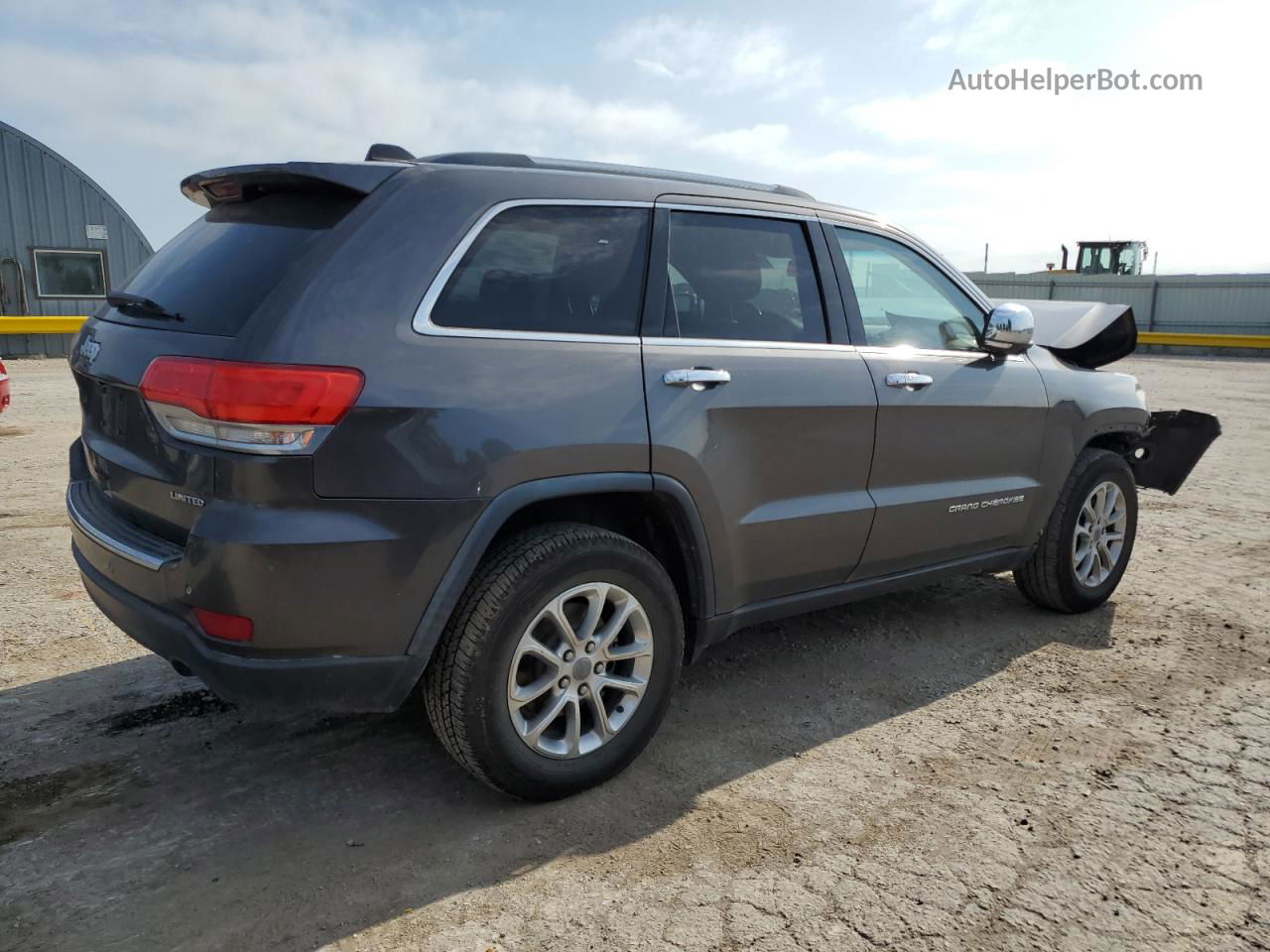 2014 Jeep Grand Cherokee Limited Серый vin: 1C4RJFBG6EC182858