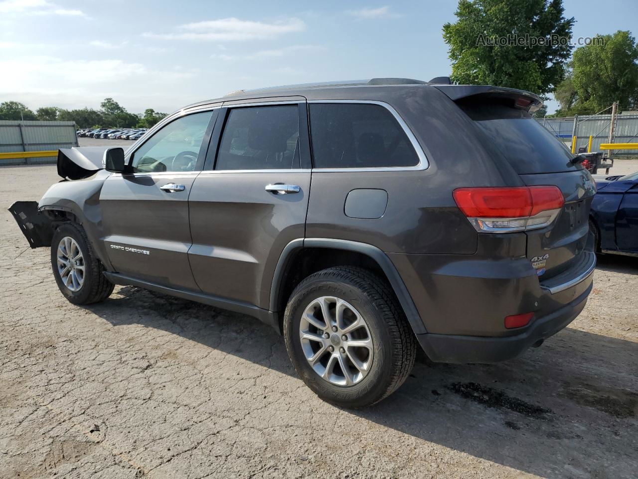 2014 Jeep Grand Cherokee Limited Gray vin: 1C4RJFBG6EC182858