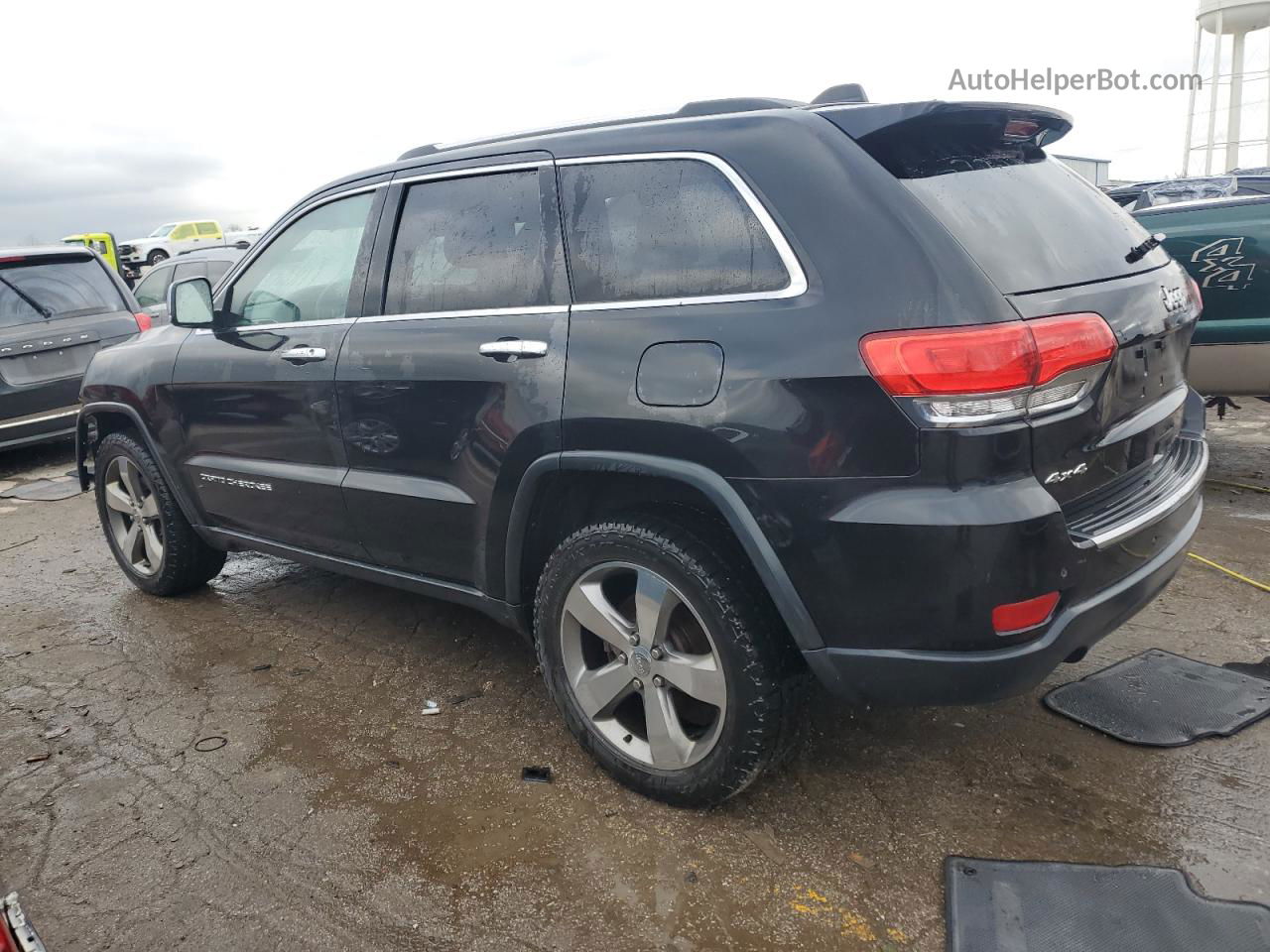 2014 Jeep Grand Cherokee Limited Black vin: 1C4RJFBG6EC288968