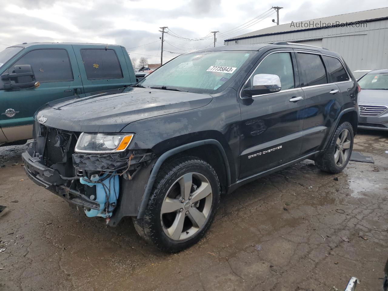 2014 Jeep Grand Cherokee Limited Black vin: 1C4RJFBG6EC288968