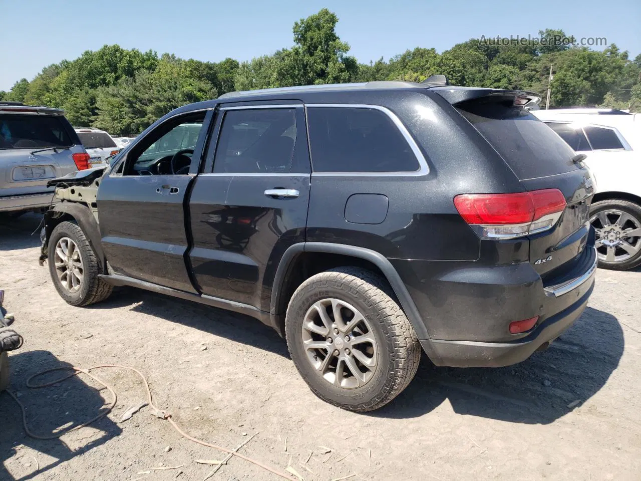 2014 Jeep Grand Cherokee Limited Black vin: 1C4RJFBG6EC497580