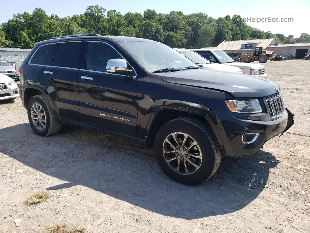 2014 Jeep Grand Cherokee Limited Black vin: 1C4RJFBG6EC497580