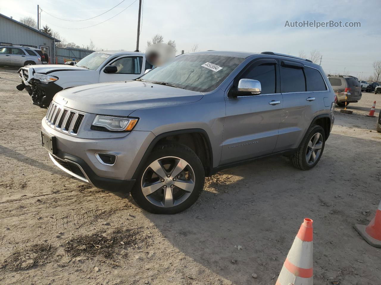 2014 Jeep Grand Cherokee Limited Gray vin: 1C4RJFBG6EC509632