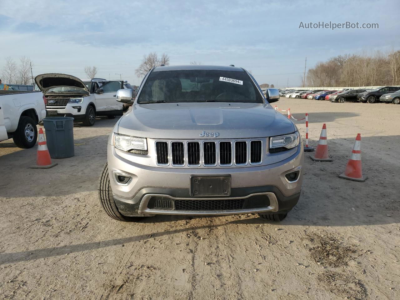 2014 Jeep Grand Cherokee Limited Gray vin: 1C4RJFBG6EC509632