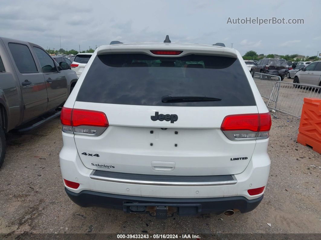 2015 Jeep Grand Cherokee Limited White vin: 1C4RJFBG6FC665462