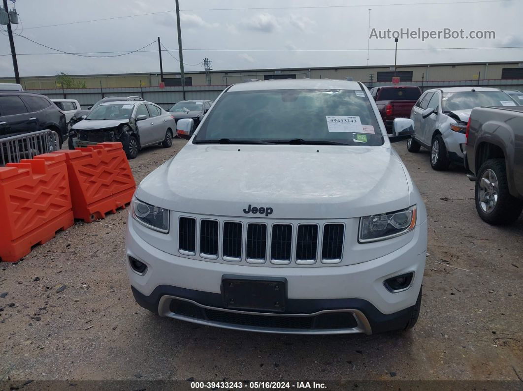 2015 Jeep Grand Cherokee Limited Белый vin: 1C4RJFBG6FC665462