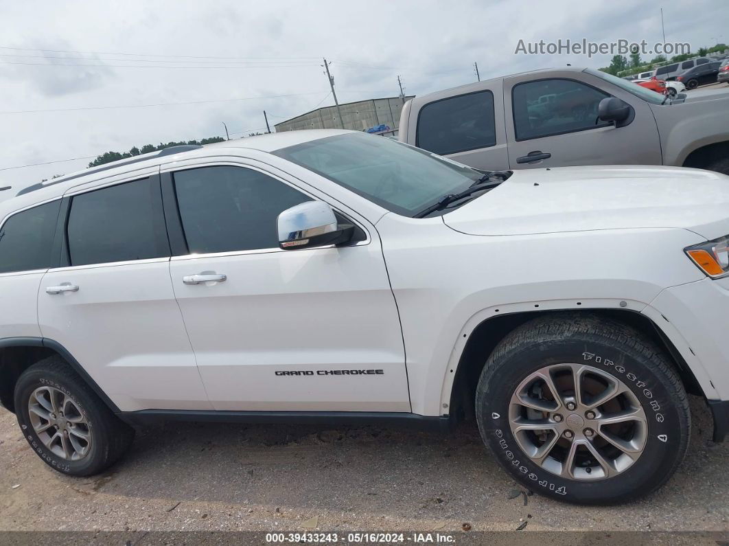 2015 Jeep Grand Cherokee Limited White vin: 1C4RJFBG6FC665462