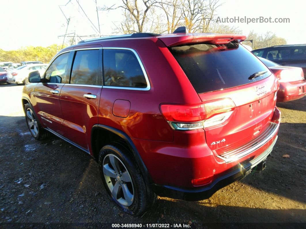 2015 Jeep Grand Cherokee Limited Red vin: 1C4RJFBG6FC716443