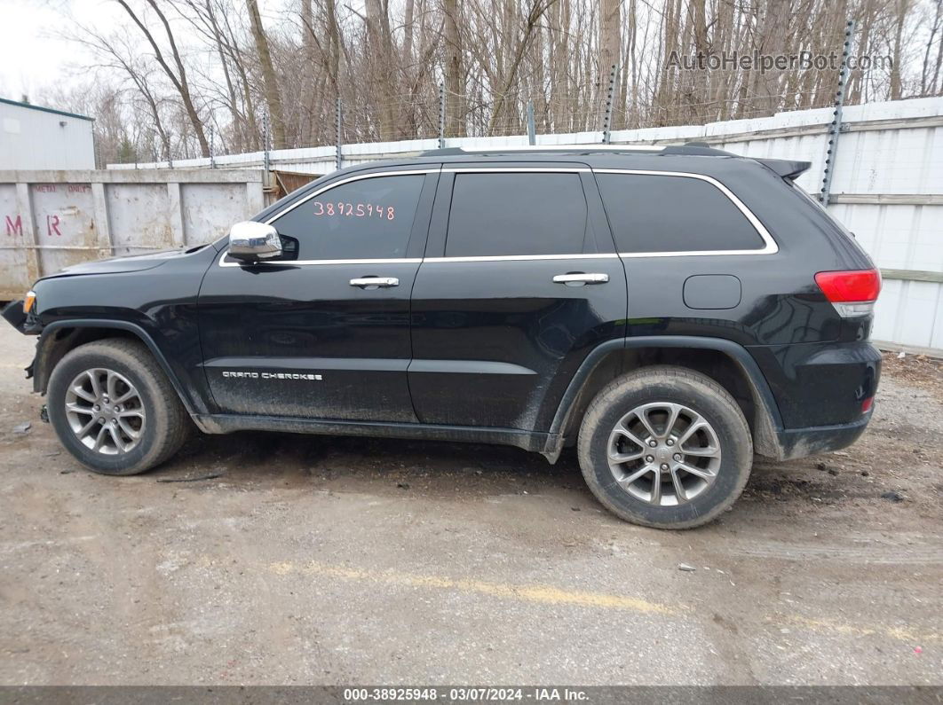 2015 Jeep Grand Cherokee Limited Black vin: 1C4RJFBG6FC806661