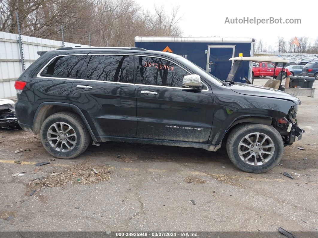 2015 Jeep Grand Cherokee Limited Black vin: 1C4RJFBG6FC806661