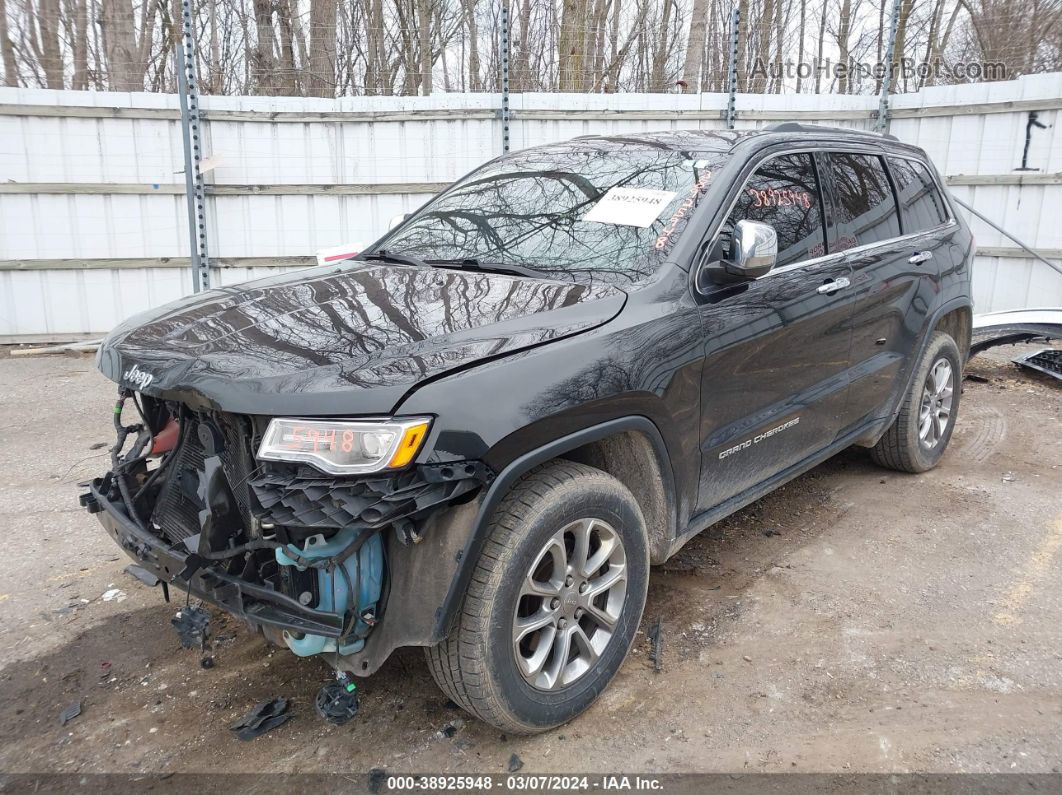 2015 Jeep Grand Cherokee Limited Black vin: 1C4RJFBG6FC806661