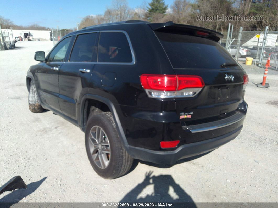 2017 Jeep Grand Cherokee Limited 4x4 Black vin: 1C4RJFBG6HC886983